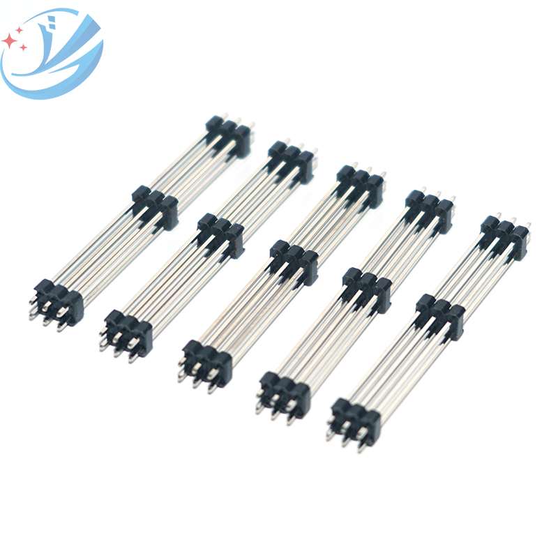 2,54 Pitch 2 Row 6Pin Header DIP hankonnektor